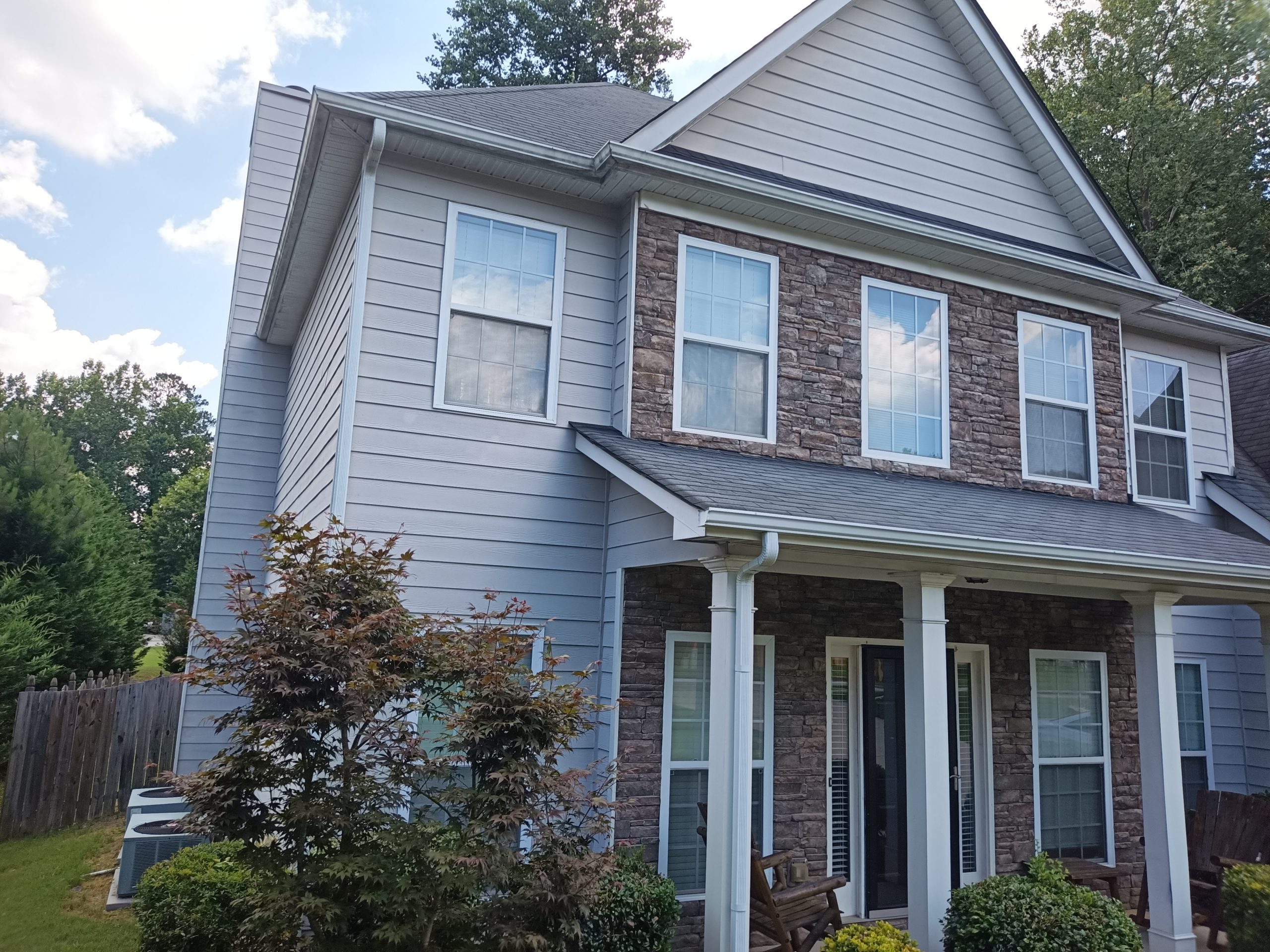 Paint White exterior paint job in Atlanta