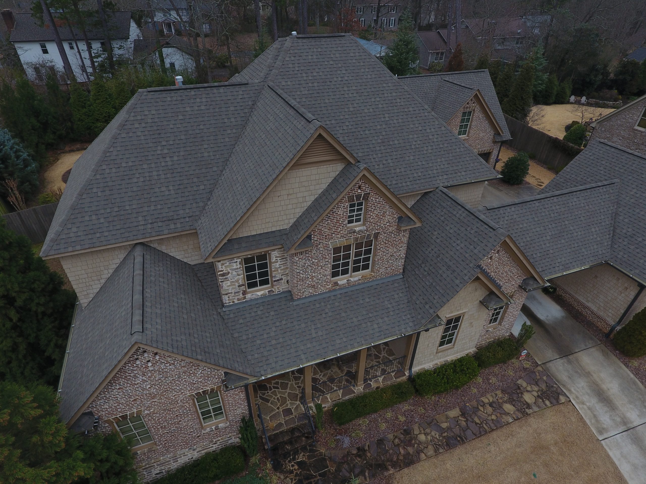 DCIM100MEDIADJI_0409.JPG Roswell Roof Replacement with Charcoal Asphalt shingles