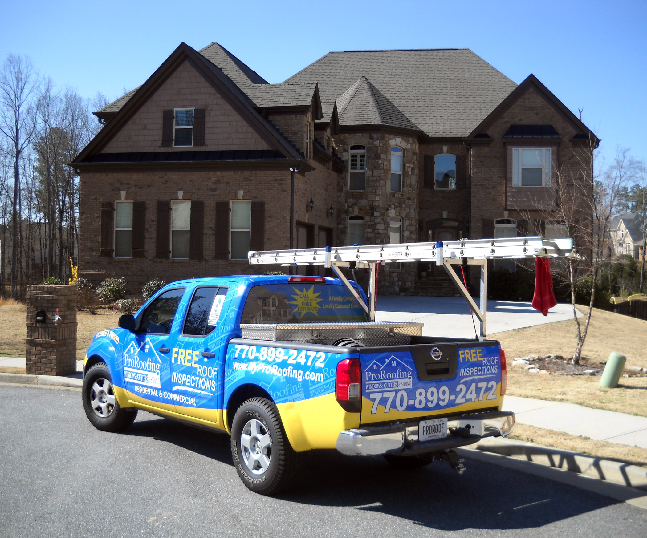 Roofing 9 New shingle roof on multi-story Canton home