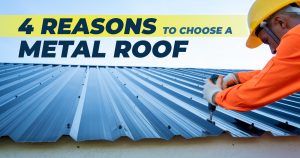 four reasons to choose a metal roof