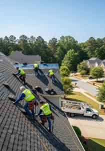 repair or replace roof before selling home acworth georgia featured
