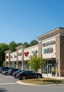 commercial strip mall exterior renovation contractor sandy springs roswell ga 1781806693097