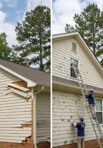 Wind vs. Hail Damage to Siding: What Georgia Insurance Covers 2 wind damage vs hail damage siding insurance acworth georgia featured